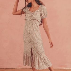 Breath of Youth Love Language Midi Dress